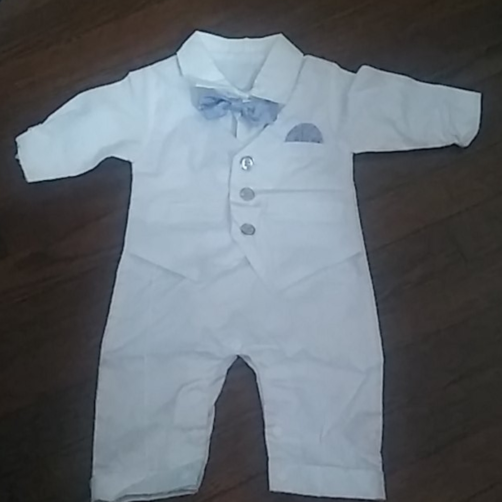 Baby formal outfit.